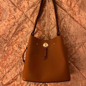 Kate Spade Small Marti Bucket Bag - Brown